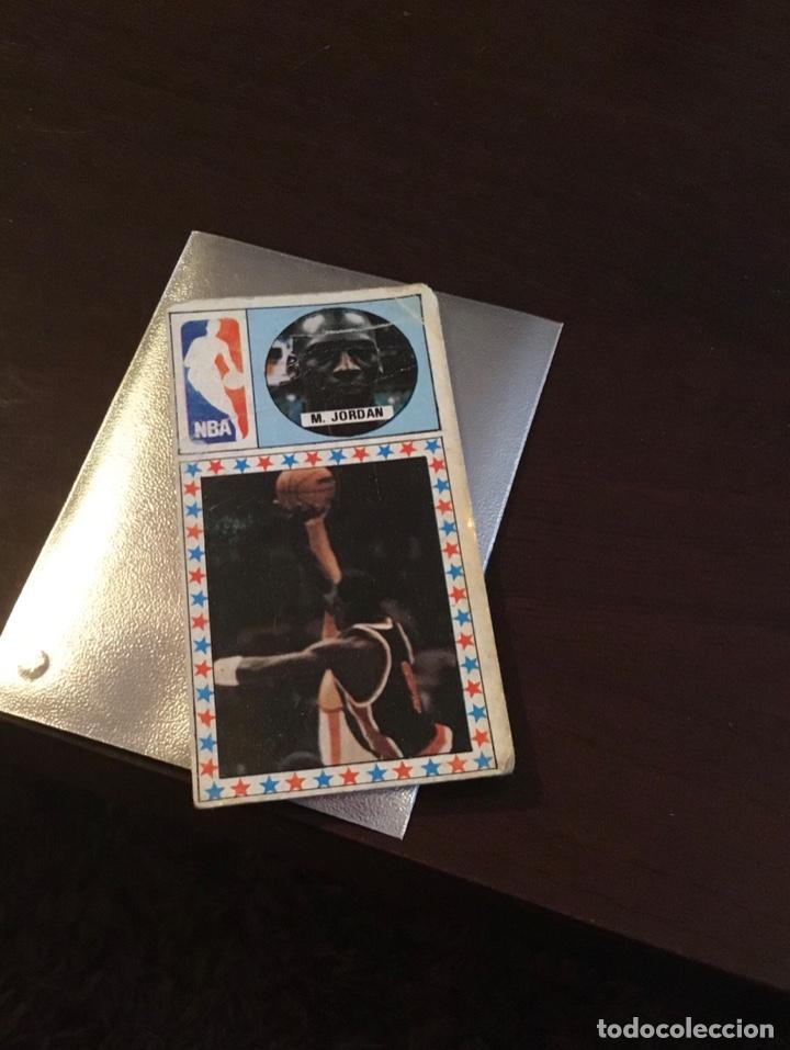 CROMO MICHAEL JORDAN NBA 1985-1986 BASKET CONVERSE 100% ORIGINAL ROOKIE CARD MERCHANTE 163 NUNCA PEG