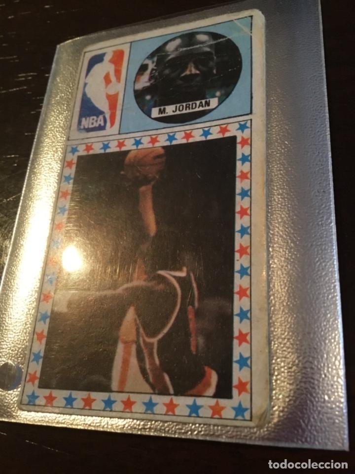 Coleccionismo deportivo: Cromo Michael Jordan NBA 1985-1986 basket Converse 100% original Rookie Card Merchante 163 Nunca peg - Foto 7 - 275594598