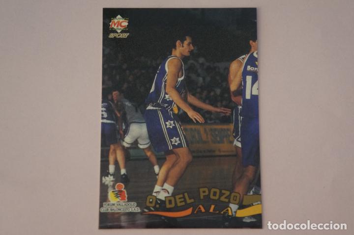 Coleccionismo deportivo: TRADING CARD DE BALONCESTO O. DEL POZO DEL FORUM VALLADOLID N&ordm; 113 LIGA ACB 96 DE MUNDICROMO SPORT