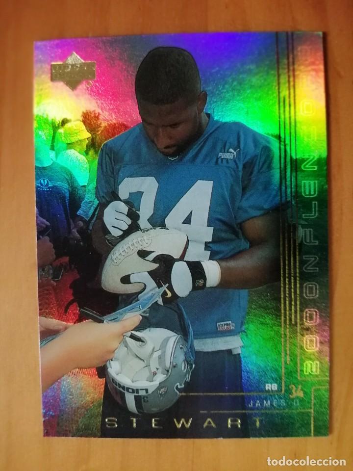 Coleccionismo deportivo: CROMO NUEVO - N&Uacute;MERO 80 - NFL - RUGBY - A&Ntilde;O 2000 - UPPER DECK - JAMES O STEWART