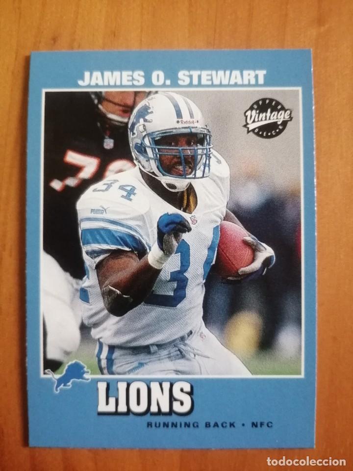 Coleccionismo deportivo: CROMO NUEVO - N&Uacute;MERO 61 - NFL - RUGBY - A&Ntilde;O 2001 - UPPER DECK - VINTAGE - JAMES O. STEWART