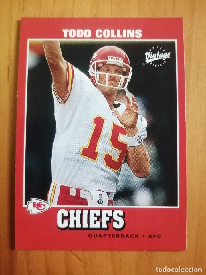 Colecionismo desportivo: CROMO NUEVO - N&Uacute;MERO 81 - NFL - RUGBY - A&Ntilde;O 2001 - UPPER DECK - VINTAGE - TODD COLLINS