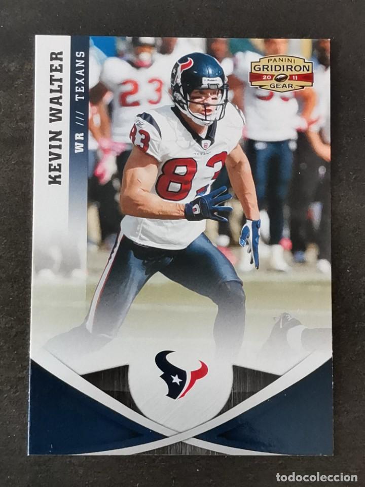 Colecionismo desportivo: Panini Gridiron Gear 2011 #48 Kevin Walter Houston Texans NFL Card