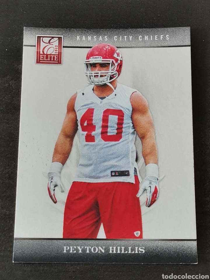 Colecionismo desportivo: Panini Donruss Elite 2012 #26 Peyton Hillis Kansas City Chiefs NFL Card
