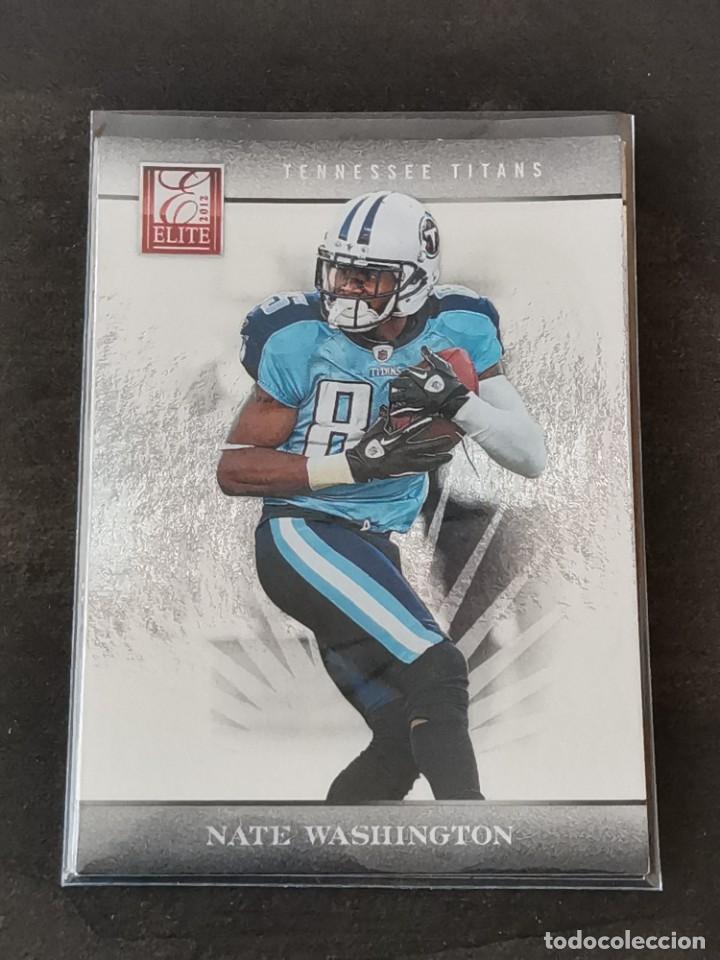 Collezionismo sportivo: Panini Donruss Elite 2012 #98 Nate Washington Tennessee Titans NFL Card