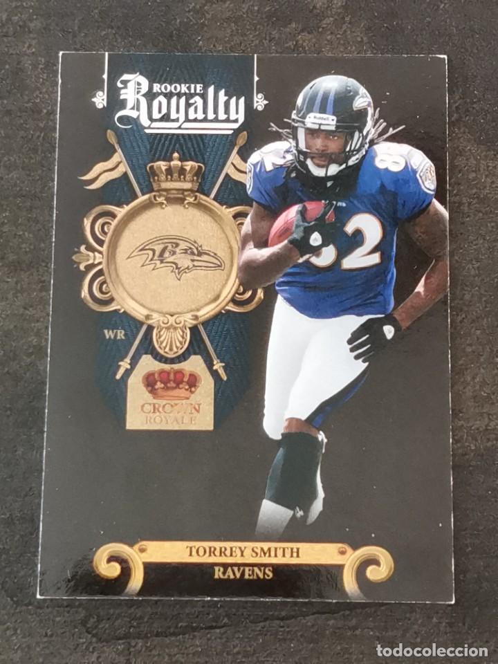 Colecionismo desportivo: Panini Crown Royale 2011 Rookie Royalty #6 Torrey Smith Baltimore Ravens NFL Card
