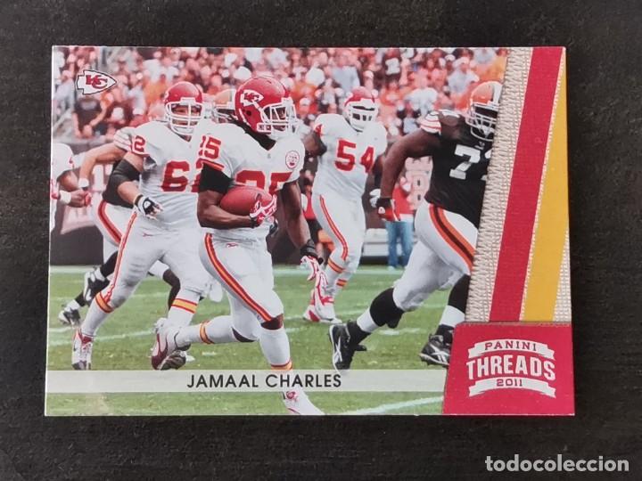 Collezionismo sportivo: Panini Threads 2011 #74 Jamaal Charles Kansas City Chiefs NFL Card