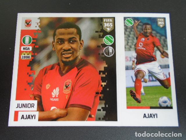 Sports collectibles: 341 JUNIOR AJAYI AL ALHY SC VERSION BLUE BACK STICKER FIFA PANINI 365 18 19 2018 2019