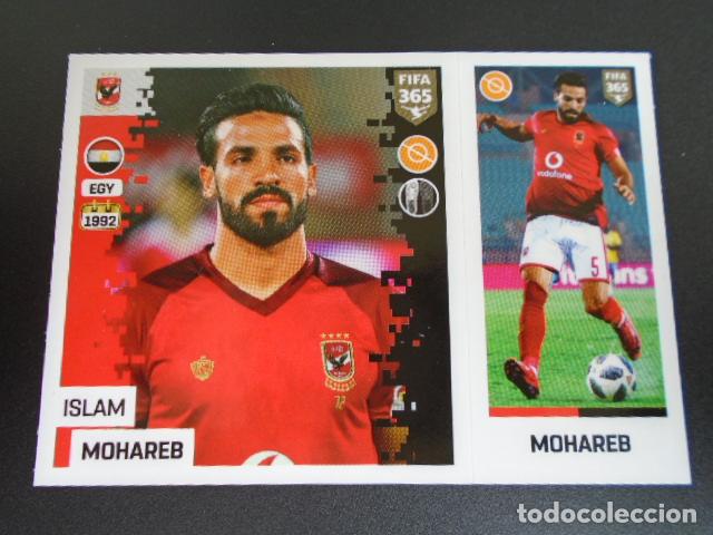 Coleccionismo deportivo: 339 ISLAM MOHAREB AL ALHY SC VERSION BLUE BACK STICKER FIFA PANINI 365 18 19 2018 2019