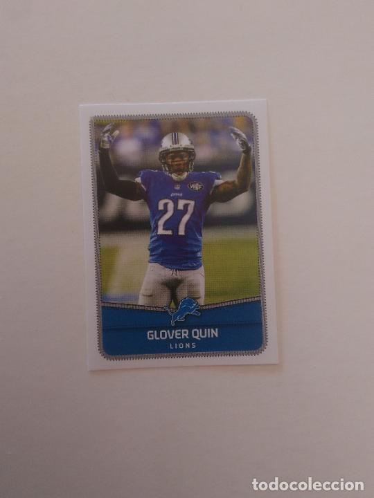 Coleccionismo deportivo: 317 GLOVER QUIN DETROIT LIONS ESTAMPA CROMO STICKER F&Uacute;TBOL AMERICANO PANINI NFL 2016