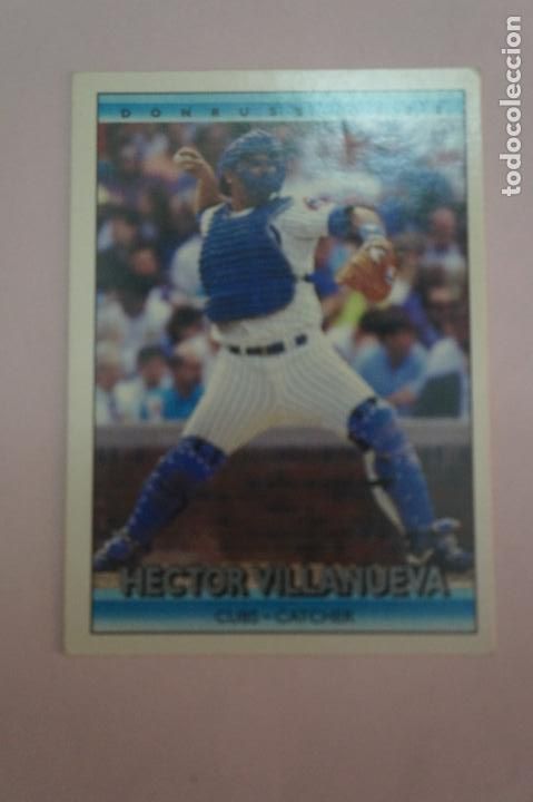 Colecionismo desportivo: TRADING CARD DE BEISBOL VILLANUEVA DE LOS CUBS N&ordm; 725 A&Ntilde;O 1992 DE DONRUSS