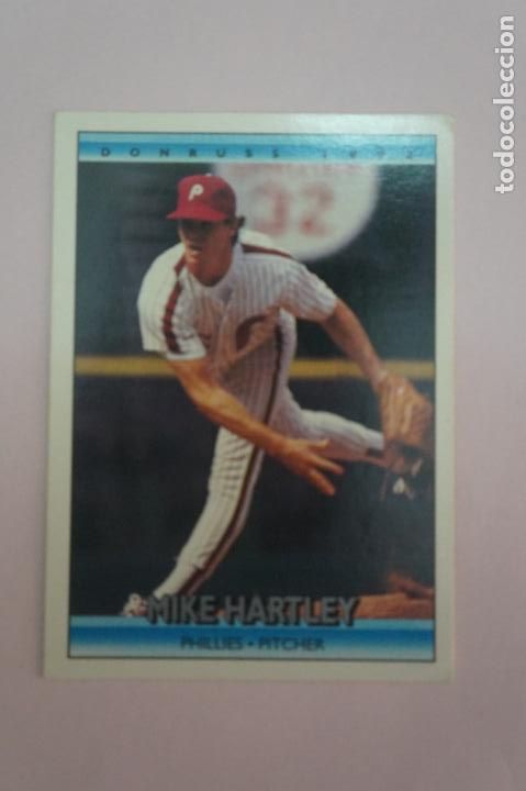 Colecionismo desportivo: TRADING CARD DE BEISBOL HARTLEY DE LOS PHILLIES N&ordm; 726 A&Ntilde;O 1992 DE DONRUSS