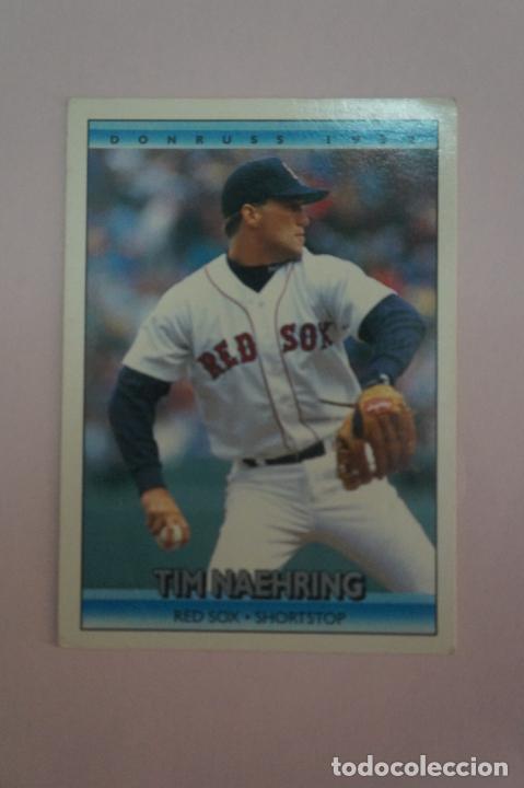 Colecionismo desportivo: TRADING CARD DE BEISBOL NAEHRING DE LOS RED SOX N&ordm; 742 A&Ntilde;O 1992 DE DONRUSS