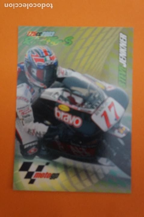 Colecionismo desportivo: TRADING CARD DE MOTOCICLISMO JENKNER N&ordm; 77 A&Ntilde;O 2003 DE PANINI