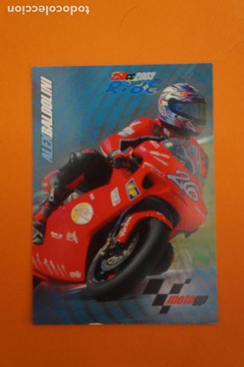 Collezionismo sportivo: TRADING CARD DE MOTOCICLISMO BALDOLINI N&ordm; 97 A&Ntilde;O 2003 DE PANINI