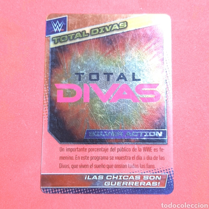Coleccionismo deportivo: (55.13) CARTA WWE - PANINI 2015 - N&deg;007 TOTAL DIVAS. SILVER ACTION