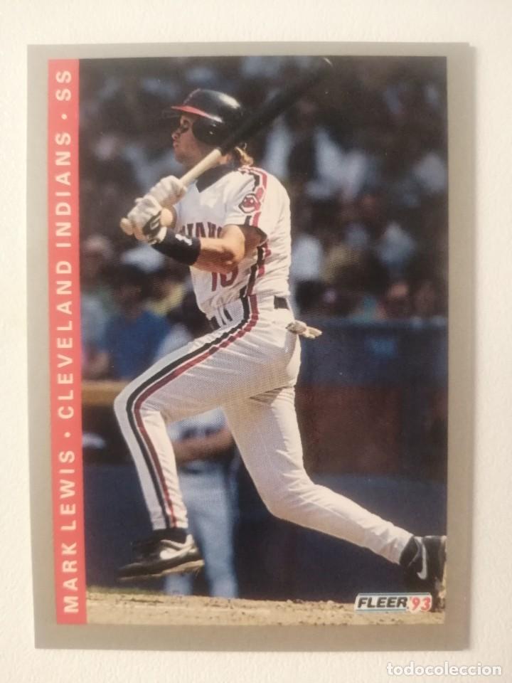 Coleccionismo deportivo: CROMO NUEVO - N&Uacute;MERO 216 - BEISBOL - MLBPA - FLEER CORP 1993 - MARK LEWIS