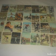 Coleccionismo deportivo: HISTORIA DE LOS JUEGOS OLIMPICOS . LOTE DE 28 CROMOS.. Lote 287376403