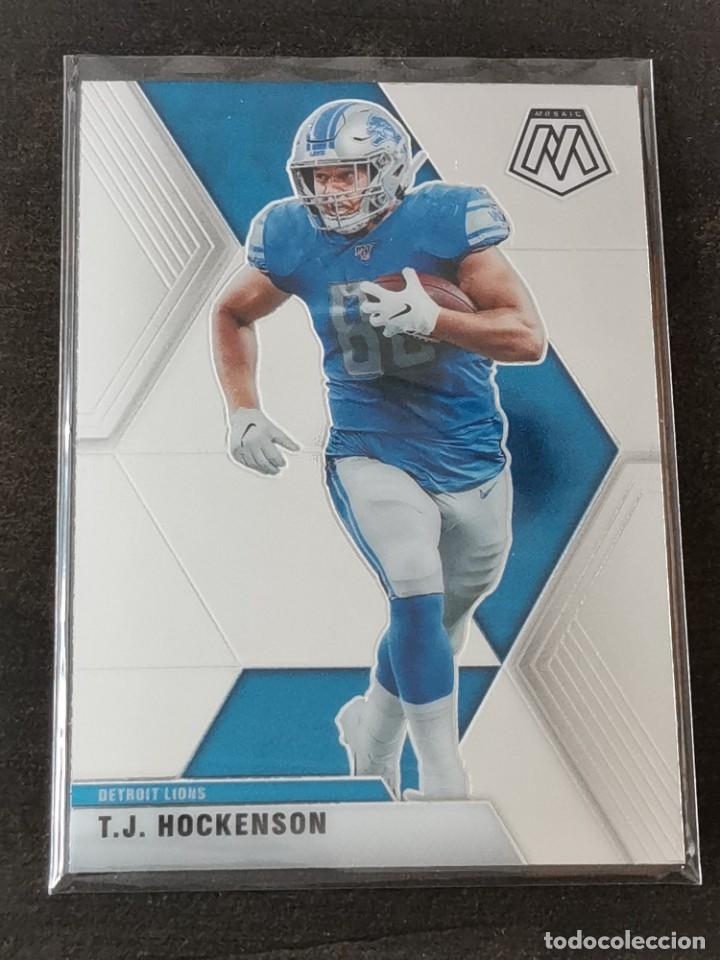 Coleccionismo deportivo: Panini Mosaic 2020 #77 T. J. Hockenson Detroit Lions NFL Card