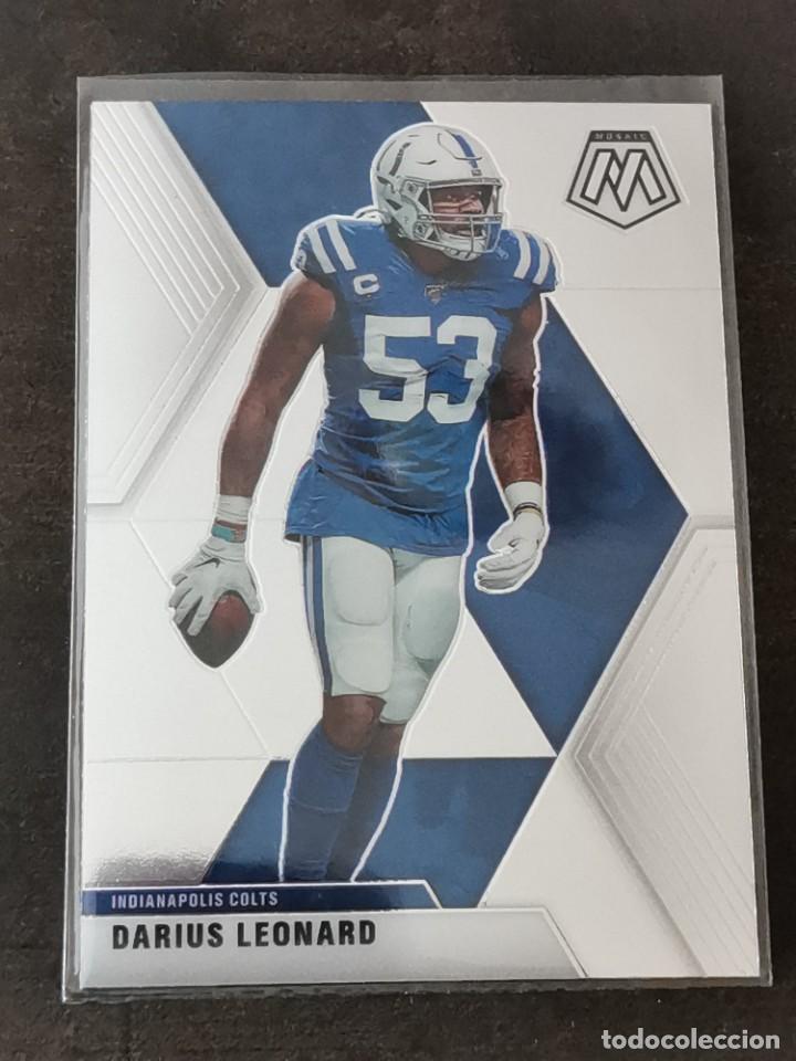Coleccionismo deportivo: Panini Mosaic 2020 #93 Darius Leonard Indianapolis Colts NFL Card