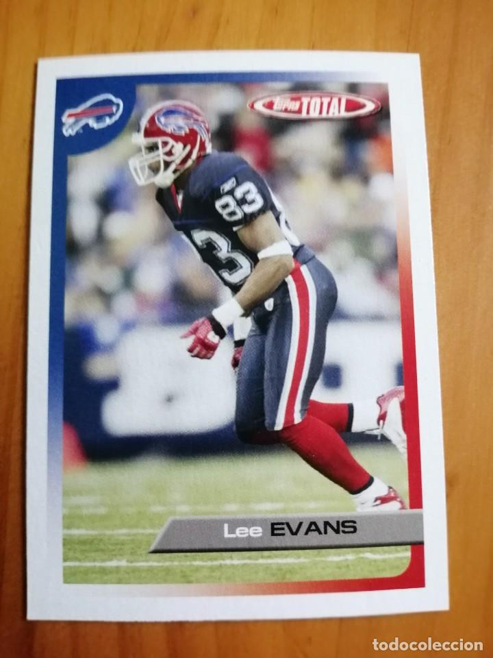 Collectionnisme sportif: CROMO NUEVO N&Uacute;MERO 200 - RUGBY - NFL - 2005 TOPPS TOTAL - LEE EVANS
