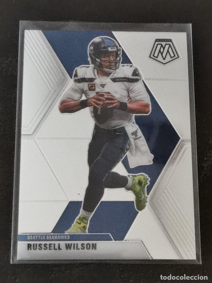 Colecionismo desportivo: Panini Mosaic 2020 #181 Russell Wilson Seattle Seahawks NFL Card