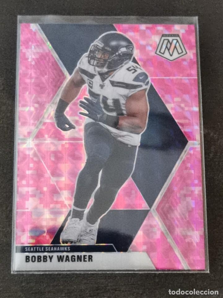 Coleccionismo deportivo: Panini Mosaic 2020 Camo Pink Prizm #186 Bobby Wagner Seattle Seahawks NFL Card