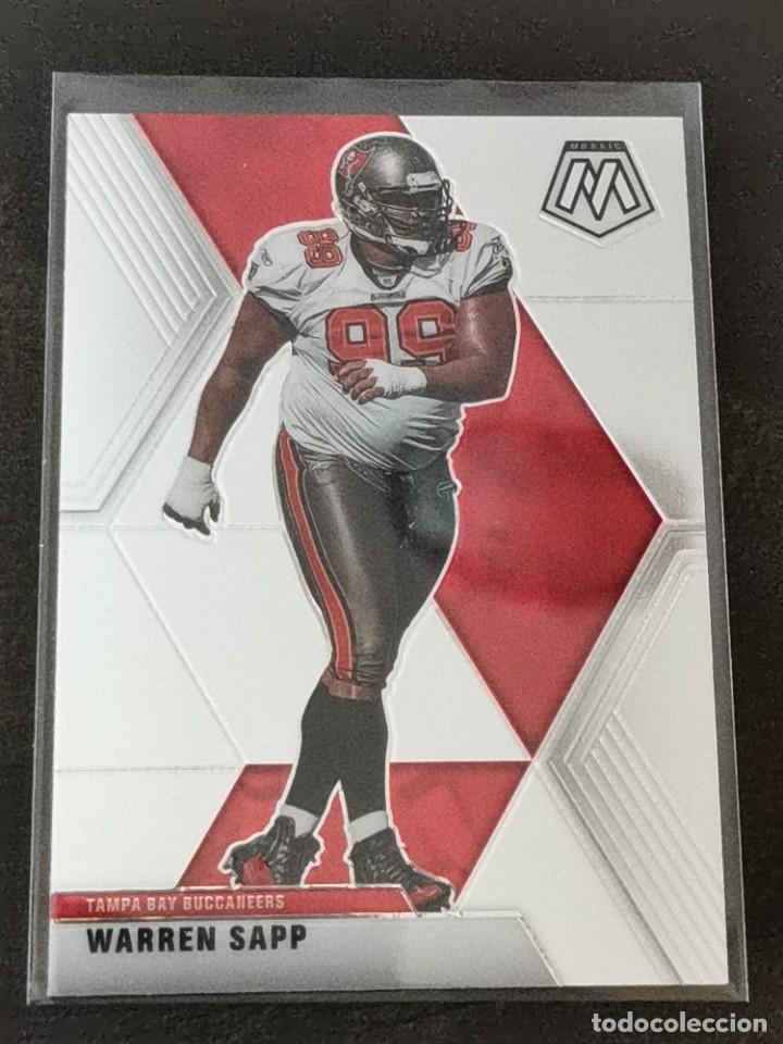 Coleccionismo deportivo: Panini Mosaic 2020 #189 Warren Sapp Tampa Bay Buccaneers NFL Card