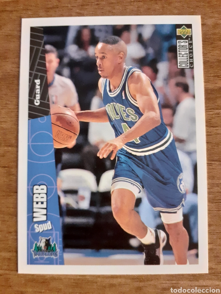 Coleccionismo deportivo: CROMO CARD NBA N&deg; 94 Spud Webb (Tinberwolves) UPPER DECK 96-97