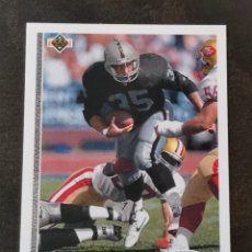 Coleccionismo deportivo: UPPER DECK FOOTBALL 1991 #589 STEVE SMITH LOS ANGELES RAIDERS NFL CARD. Lote 292535988