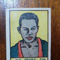 Coleccionismo deportivo: AL ALF BROWN ( PANAMA ) - BOXEO - EX CAMPEÓN MUNDIAL PESO GALLO - 1941 - EDITORIAL VALENCIANA