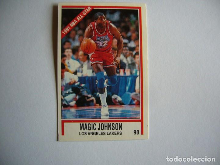 CARD MAGIC JOHNSON PANINI NBA 91/92 1991 1992 1991 NBA ALL STAR (Coleccionismo Deportivo - Cromos otros Deportes)