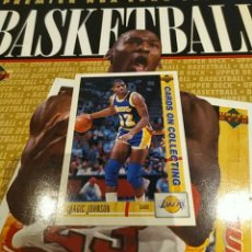 Coleccionismo deportivo: UPPER DECK NBA 1991-92 #180 MAGIC JOHNSON L. A. LAKERS EDICION ESPAÑA. Lote 301972793