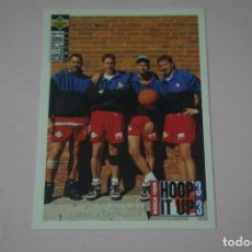 Collezionismo sportivo: TRADING CARD BALONCESTO MEN'S CHAMPIONS WORLD TOUR HOOP IT UP Nº 163 NBA 1994/1995-94/95 UPPER DECK