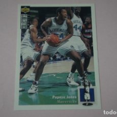 Collezionismo sportivo: TRADING CARD DE BALONCESTO POPEYE JONES DEL DALLAS MAVERICKS Nº 139 NBA 1994/1995-94/95 UPPER DECK
