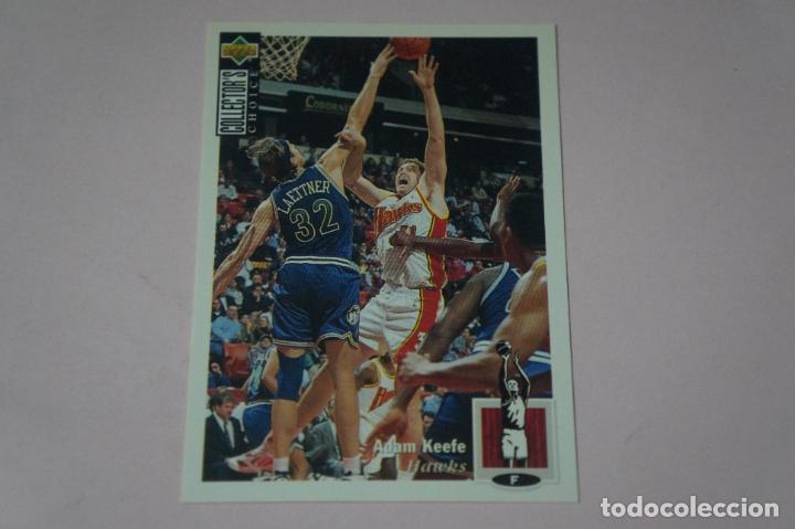 Coleccionismo deportivo: TRADING CARD DE BALONCESTO ADAM KEEFE DEL ATLANTA HAWKS Nº 73 NBA 1994/1995-94/95 UPPER DECK - Foto 1 - 303521323