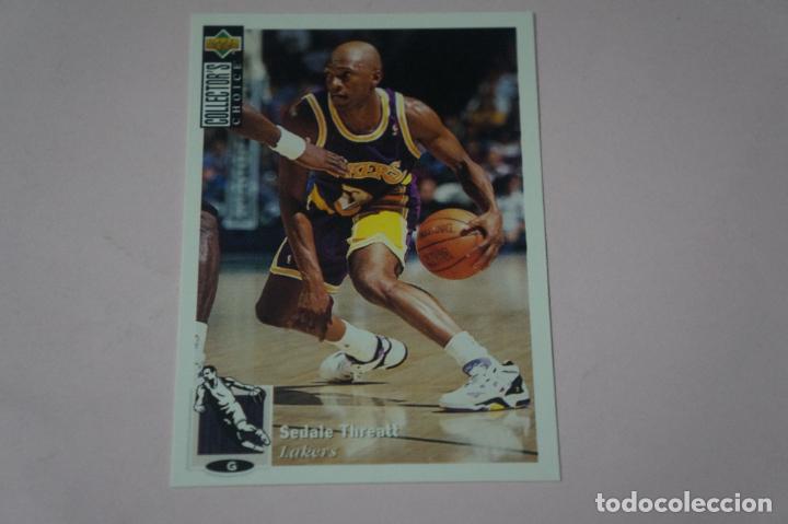 Colecionismo desportivo: TRADING CARD DE BALONCESTO SEDALE THREATT DE LOS ANGELES LAKERS N&ordm; 68 NBA 1994/1995-94/95 UPPER DECK