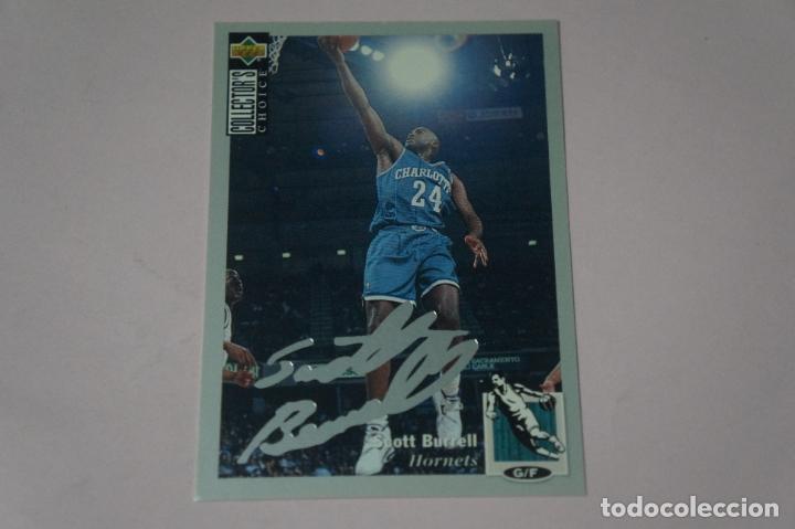 Coleccionismo deportivo: TRADING CARD DE BALONCESTO SCOTT BURREL DE CHARLOTTE HORNETS Nº 58 NBA 1994/1995-94/95 UPPER DECK*** - Foto 1 - 303523043