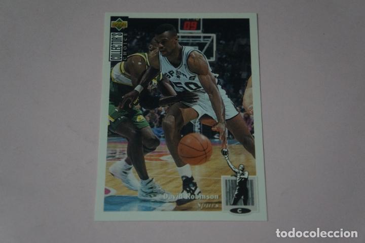 TRADING CARD DE BALONCESTO DAVID ROBINSON DEL SAN ANTONIO SPURS Nº 50 NBA 1994/1995-94/95 UPPER DECK (Coleccionismo Deportivo - Cromos otros Deportes)