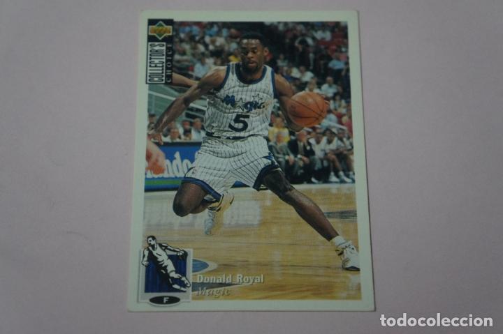 Colecionismo desportivo: TRADING CARD DE BALONCESTO DONALD ROYAL DEL ORLANDO MAGIC N&ordm; 5 NBA 1994/1995-94/95 UPPER DECK