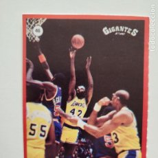 Coleccionismo deportivo: CROMO Nº 46 JAMES WORTHY - COLECCION GIGANTES DE LA NBA REVISTA GIGANTES DEL BARKET NUNCA PEGADO