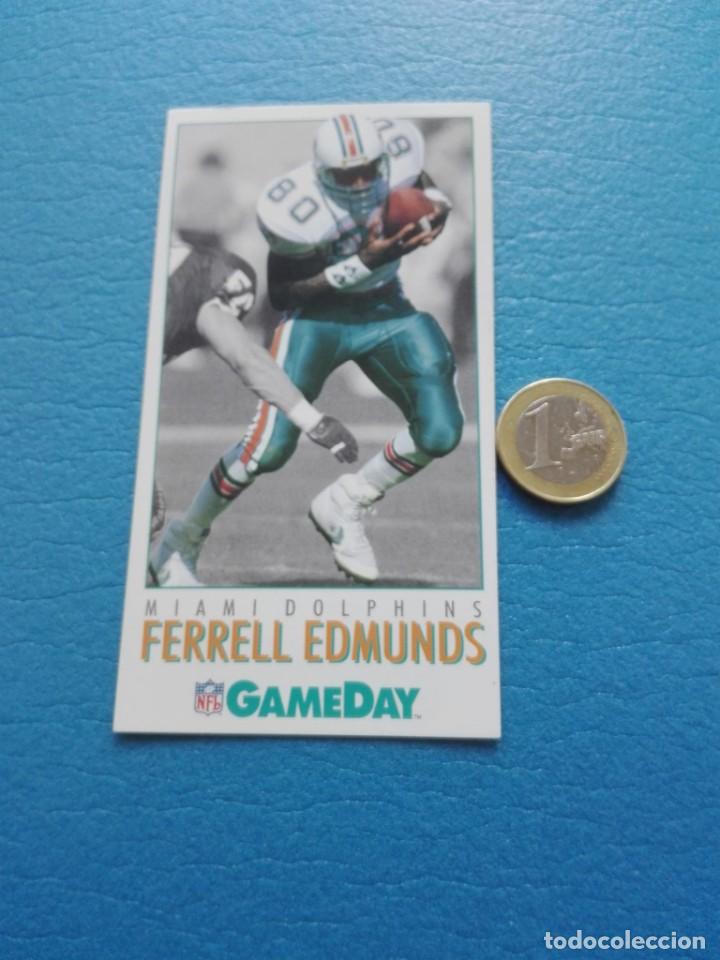 Collectionnisme sportif: 1992 GameDay FOOTBALL NFL- TRADING CARD DATABASE - FERREL EDMUNDS - 383
