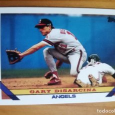 Coleccionismo deportivo: CROMO Nº 157 - 1993 TOPPS - BEISBOL MLB & MLBPA - GARY DISARCINA. Lote 312967093