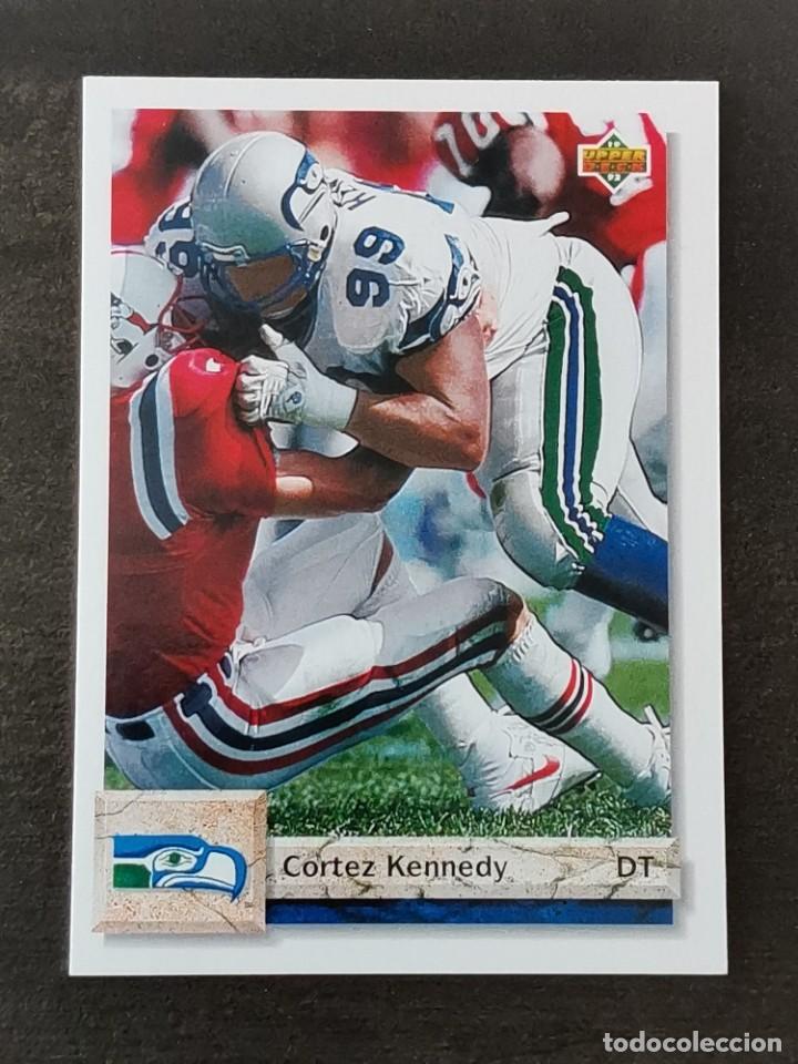 Sammelleidenschaft Sport: Upper Deck Football 1992 #495 Cortez Kennedy Seattle Seahawks NFL Card