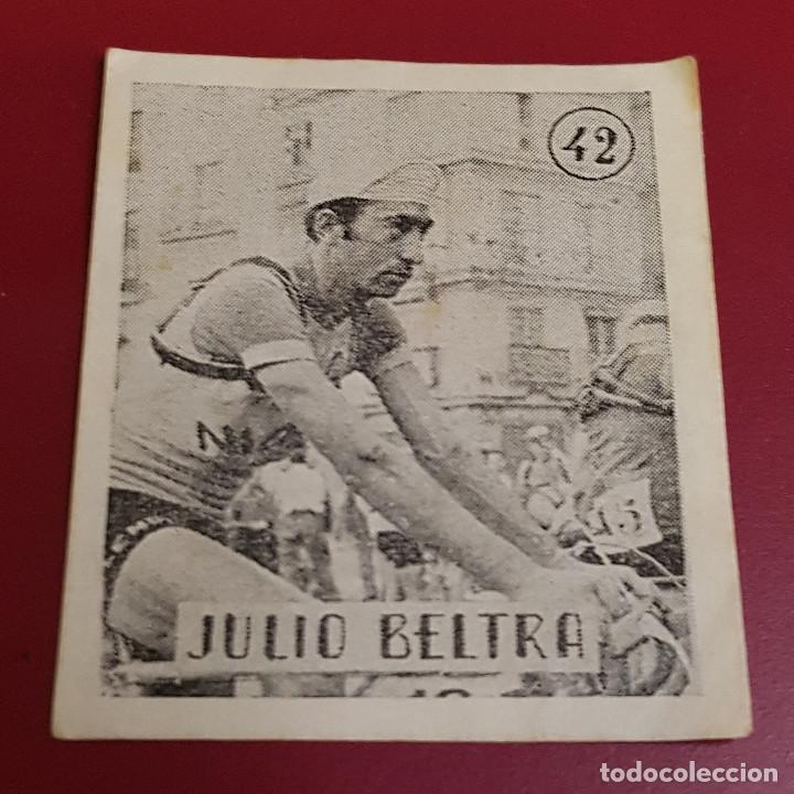 Coleccionismo deportivo: CICLISMO - JULIO BELTRA 42 - A&Ntilde;OS 50 - NUNCA PEGADO