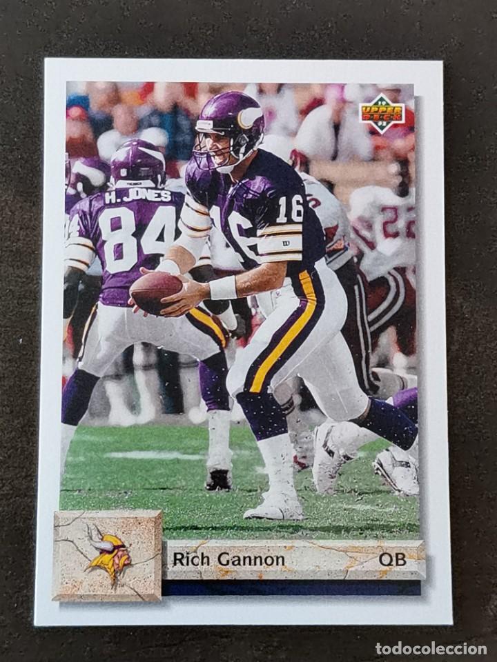 Sammelleidenschaft Sport: Upper Deck Football 1992 #298 Rich Gannon Minnesota Vikings NFL Card