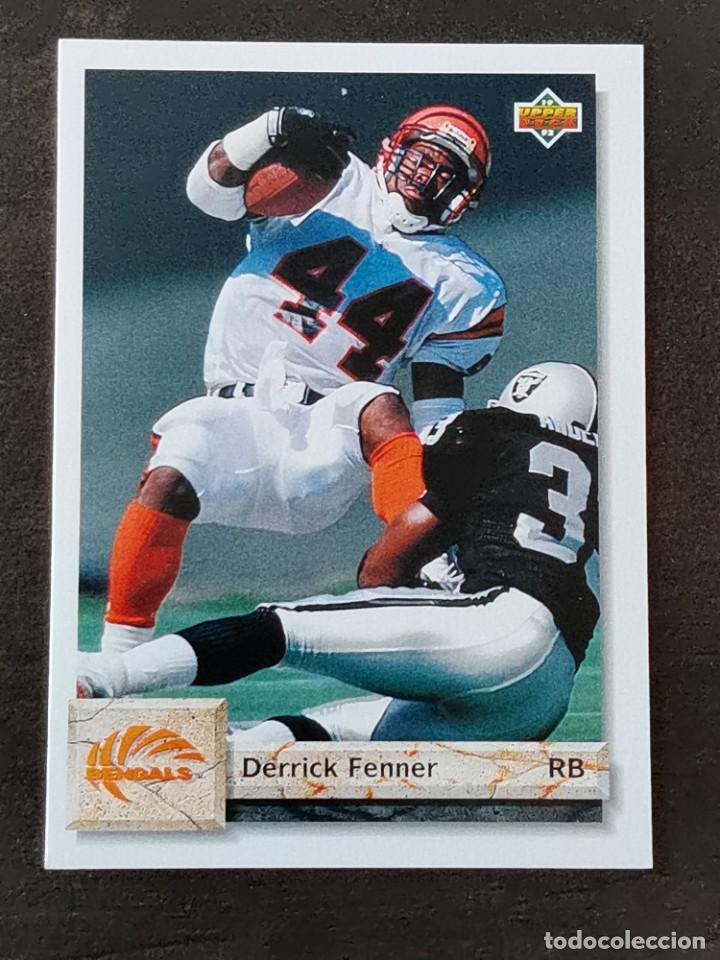 Sammelleidenschaft Sport: Upper Deck Football 1992 #434 Derrick Fenner Cincinnati Bengals NFL Card