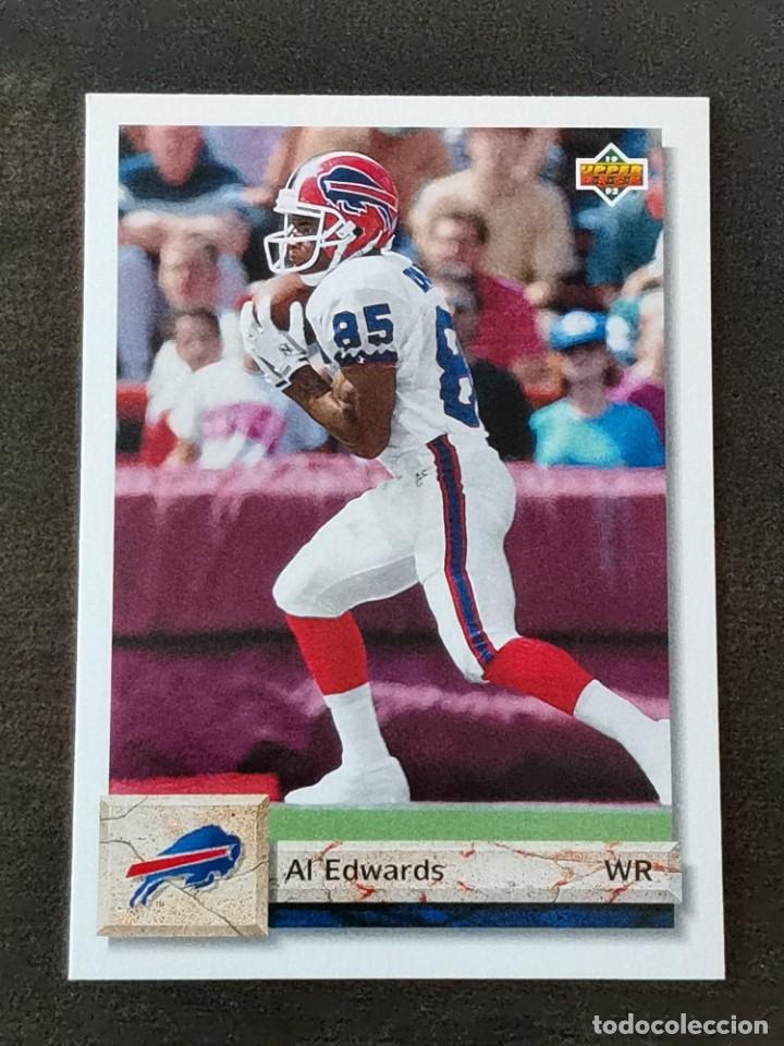 Sammelleidenschaft Sport: Upper Deck Football 1992 #217 Al Edwards Buffalo Bills NFL Card