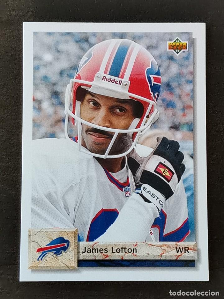 Collezionismo sportivo: Upper Deck Football 1992 #585 James Lofton Buffalo Bills NFL Card