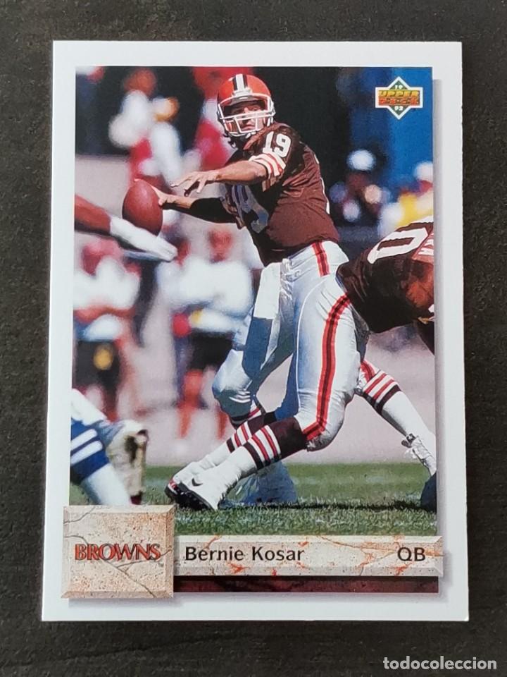 upper deck football 1992 #588 bernie kosar clev - Buy Collectible